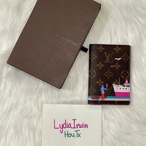 LV Monogram 2016 Passport Cover - Rose Ballerine